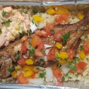 Attiéké poisson