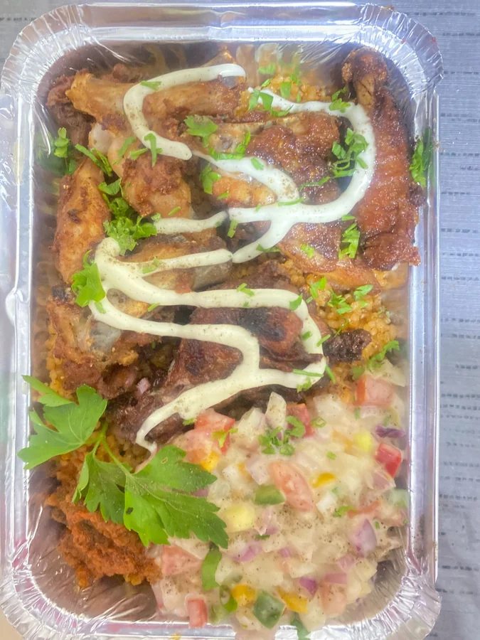 Riz poulet