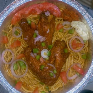 Spaghetti poulet