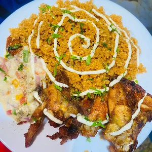 Riz poulet
