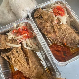 attiéké poisson