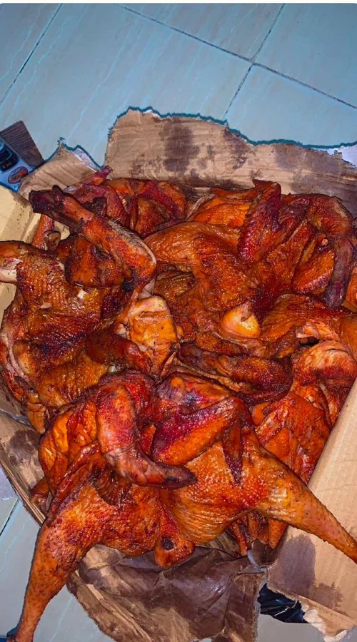 poulet fumé