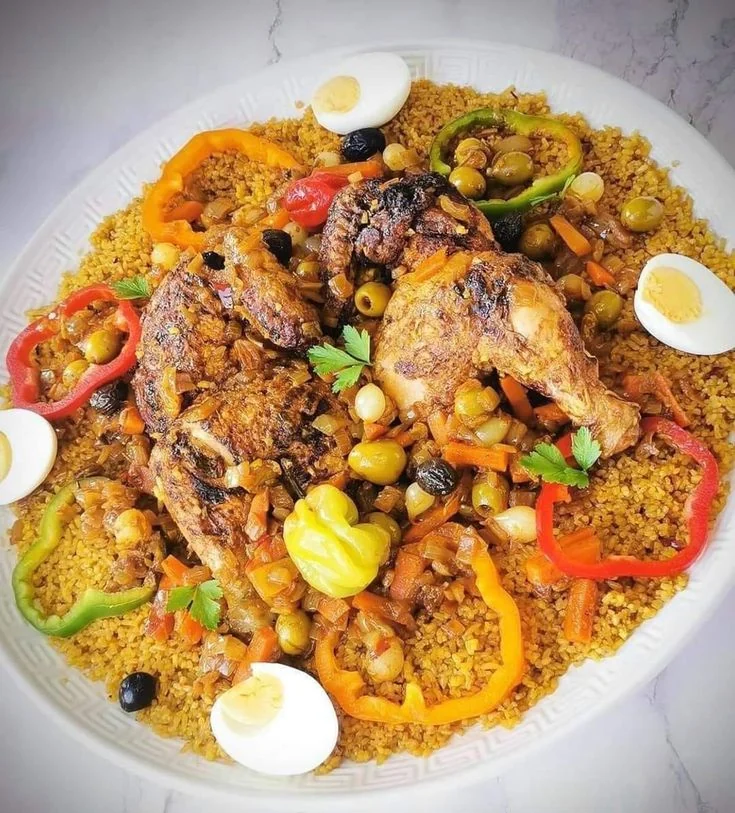 Tchiebou guinar (Riz au poulet)
