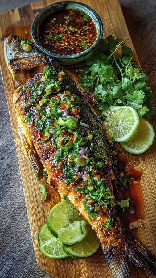 Poisson braisé